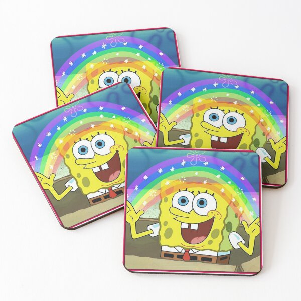 Item preview, Rainbow Sponge Bob designed and sold by SLOTH-SQUAD.