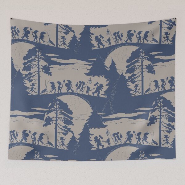 Item preview, march of the dwarves - twilight blue designed and sold by kobyakov.