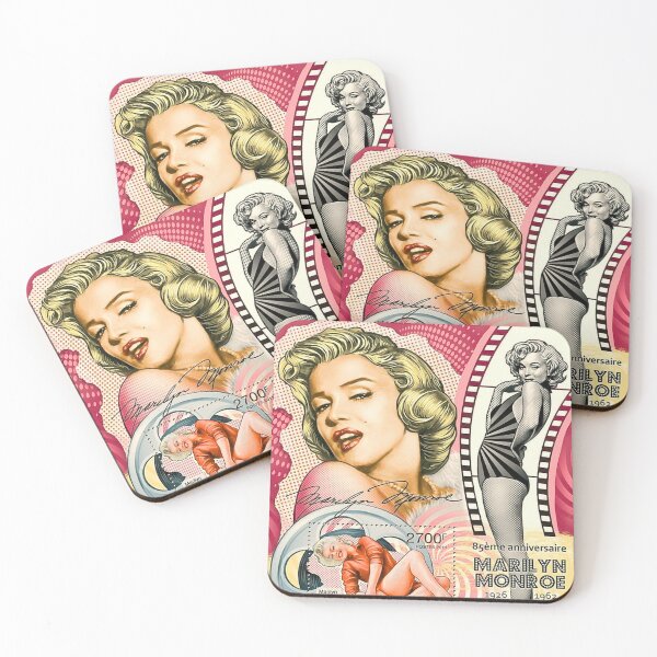 Item preview, Stamp Art Celebrating Marilyn Monroe designed and sold by Vicky021.