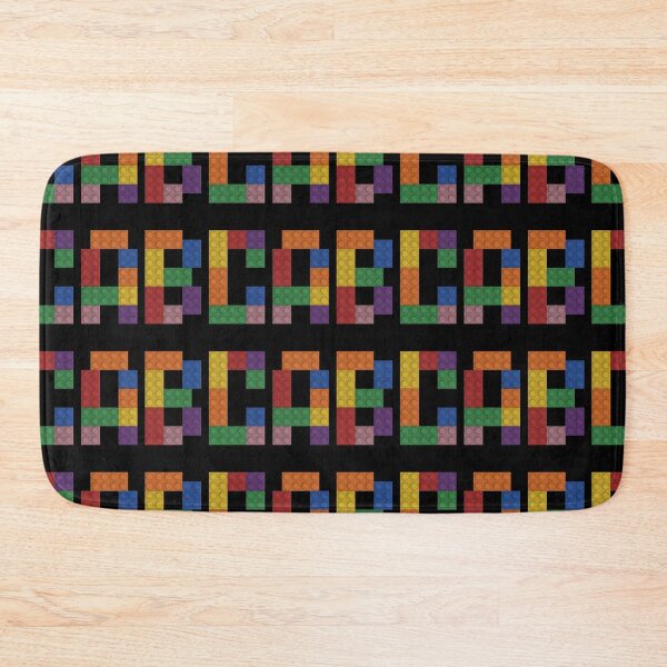 Item preview, ABC letterings made of bricks designed and sold by Brickification.
