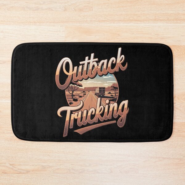 Item preview, Outback trucking - Truck driver - American trucking - American truckers - Keep trucking - Chrome dreams designed and sold by JansenGS.