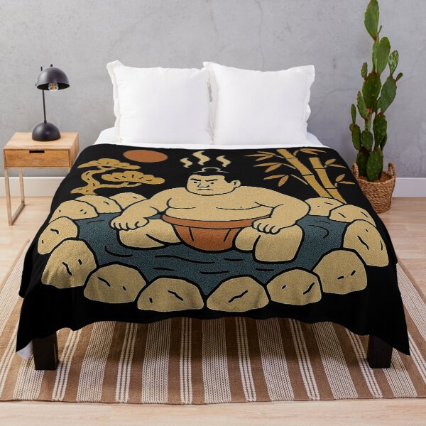Item preview, Vintage Japanese Sumo Onsen Relaxation designed and sold by zzz888.