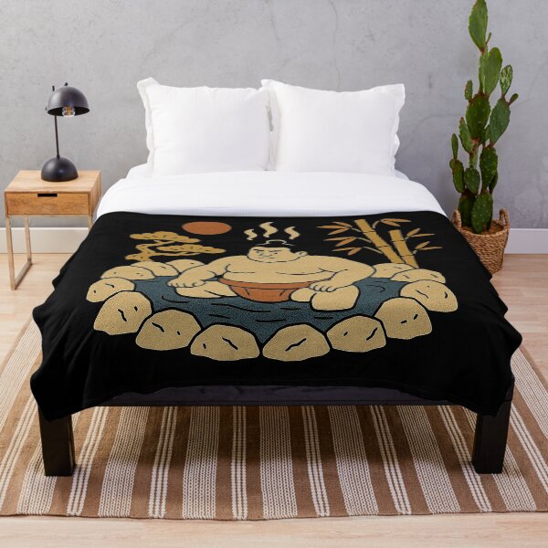 Item preview, Vintage Japanese Sumo Onsen Relaxation designed and sold by zzz888.