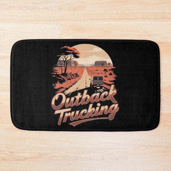 Item preview, Outback trucking - Truck driver - American trucking - American truckers - Keep trucking - Chrome dreams designed and sold by JansenGS.