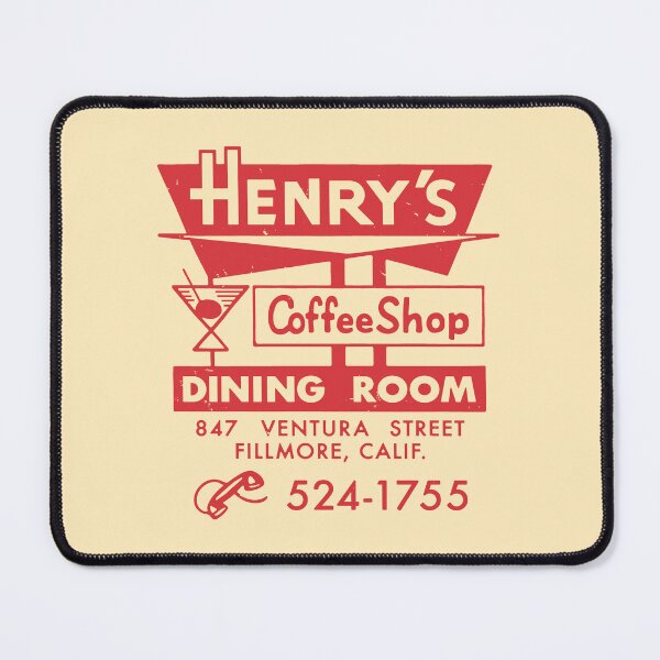 Item preview, Henry's Coffee Shop designed and sold by BUNNYROBBER.