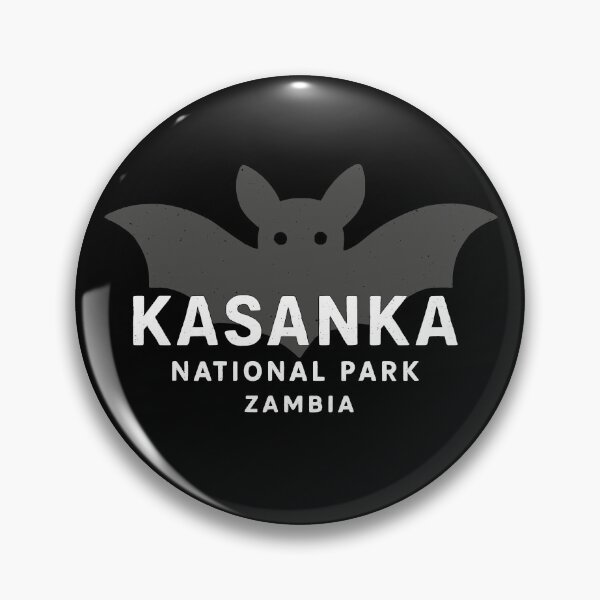 Item preview, Kasanka National Park Zambia Bat Retro Travel Art designed and sold by JackCurtis1991.