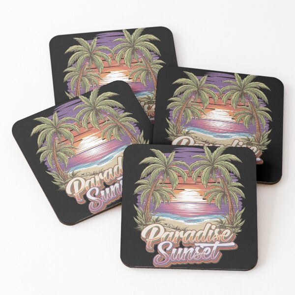 Item preview, Paradise sunset - Praise palm trees - Palm trees yes please - Made by palm trees - Palm trees moments - Palm trees your way designed and sold by JansenGS.