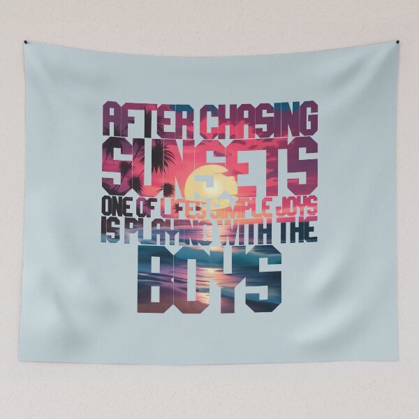 Item preview, CHASING SUNSETS (Playing with the boys TOP GUN) designed and sold by flogthedead.