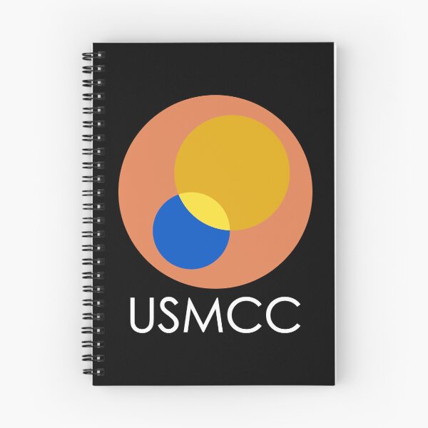 Item preview, USMCC Logo (color, white text) designed and sold by muon-collider.