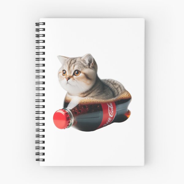 Item preview, Cat in a Soda Bottle designed and sold by InkFool.