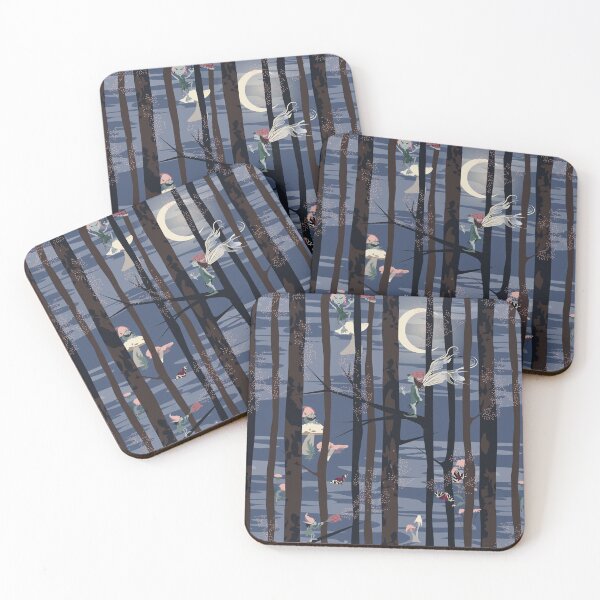 Item preview, pixie night - blue/brown designed and sold by kobyakov.