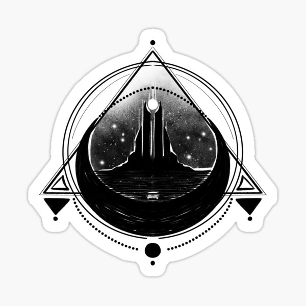 Dead Moon | The Gate of Tanagar Sticker