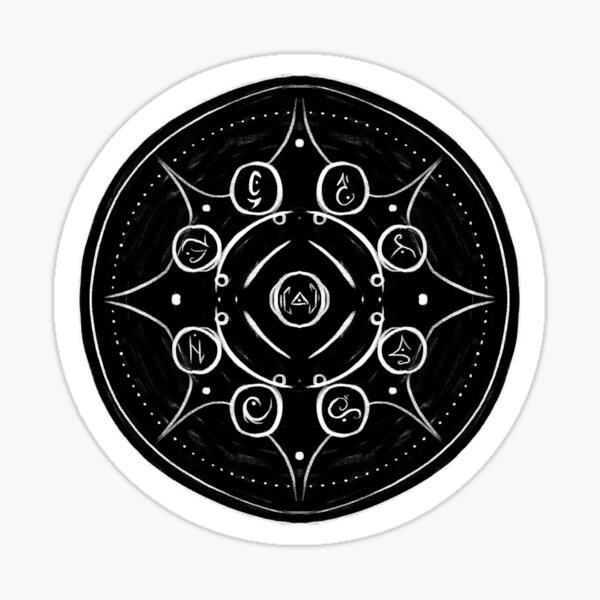 Wheel of Galaxydid Sticker