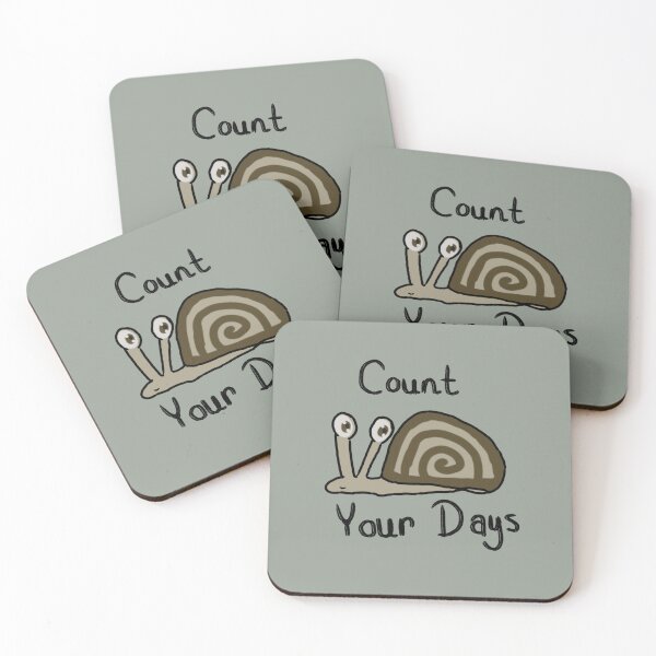 Item preview, Count Your Days Snail designed and sold by dansinfernum.