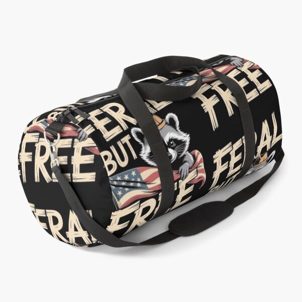 Item preview, Feral But Free 4th Of July designed and sold by Redgiant87x.