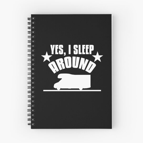 Item preview, Yes I Sleep Around Funny Travel Trailer RV Dad Joke designed and sold by spitzys.