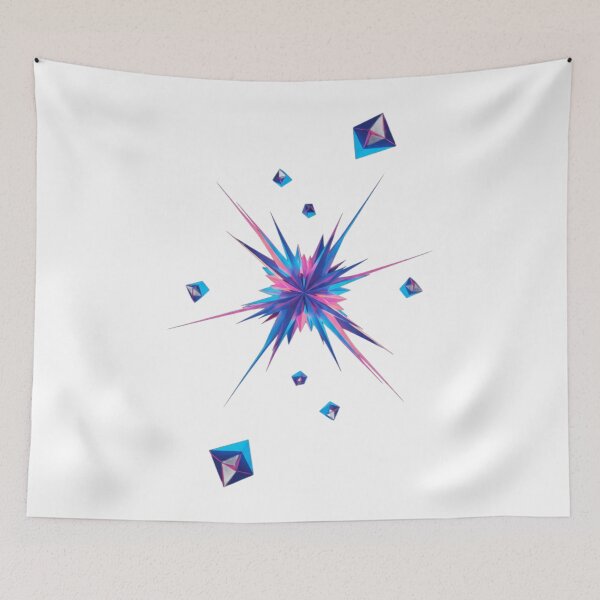 Item preview, Vibrant Geometric Explosion in Neon Colors designed and sold by TrendNest Designs USA.