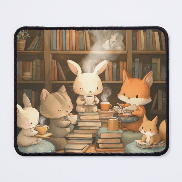 Item preview, Cozy Reading Companions designed and sold by Mystic Wild Studio.