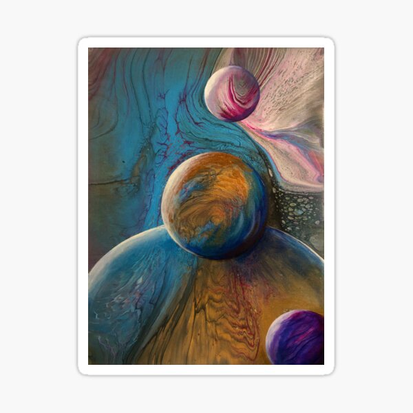Artikel-Vorschau von Parade der Planeten, designt und verkauft von ArtstudioByTati.