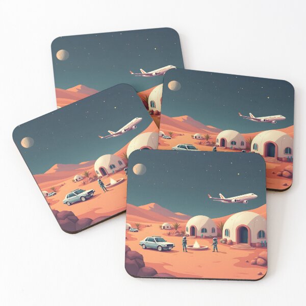 Item preview, Layover on Mars designed and sold by AlienInkvasion.