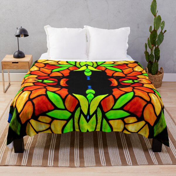 Item preview, Tiffany Style Stained Glass Pattern designed and sold by DigitalShoppeIL.