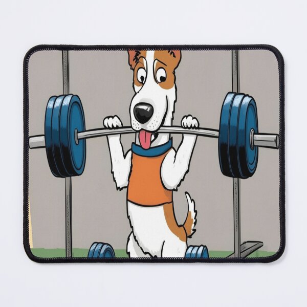 Item preview, Strong Pup Lifting Weights designed and sold by Golden Reels.