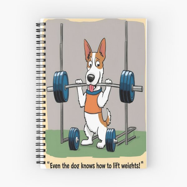 Item preview, Strong Pup Lifting Weights designed and sold by Golden Reels.