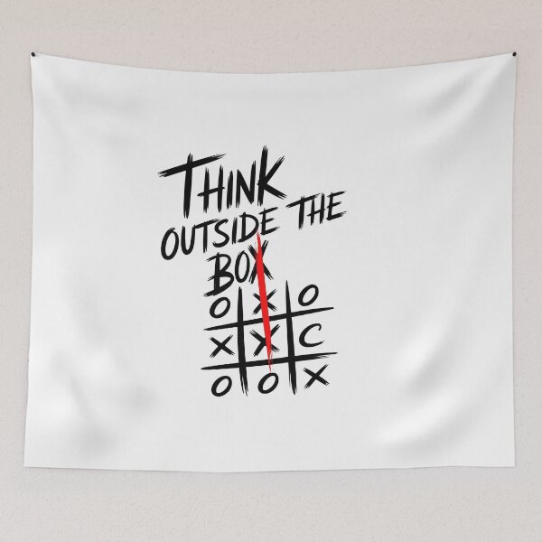 Item preview, Think Outside The Box designed and sold by MonkiFlipp.
