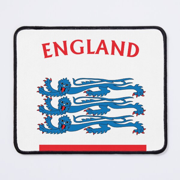 Item preview, Top quality England Standard Blue Lions Flag items for sports fans or cool country visitor keepsakes designed and sold by Billers Art.