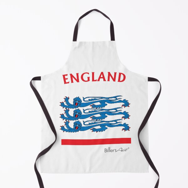 Item preview, Top quality England Standard Blue Lions Flag items for sports fans or cool country visitor keepsakes designed and sold by Billers Art.