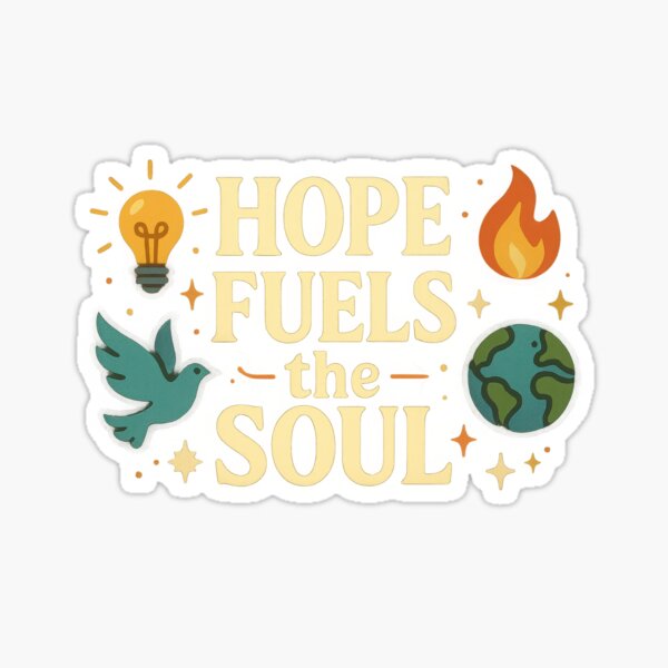 Item preview, Hope Fuels The Soul – Cinematic Sunrise Silhouette Illustration designed and sold by AIArtAlchemist.