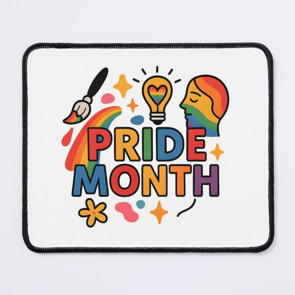 Item preview, LGBTQ+ Pride Month Art | Rainbow Empowerment & Equality Symbols designed and sold by SparkJoy-Studio.