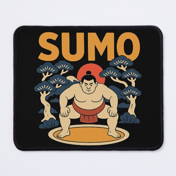 Item preview, Vintage Japanese Sumo Wrestler in Dohyo Ring designed and sold by zzz888.
