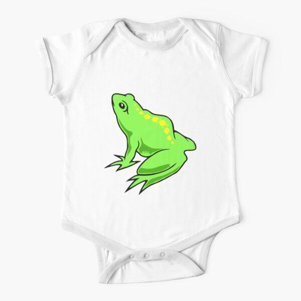 Frog Outline Baby One-Piece for Sale by Reethes