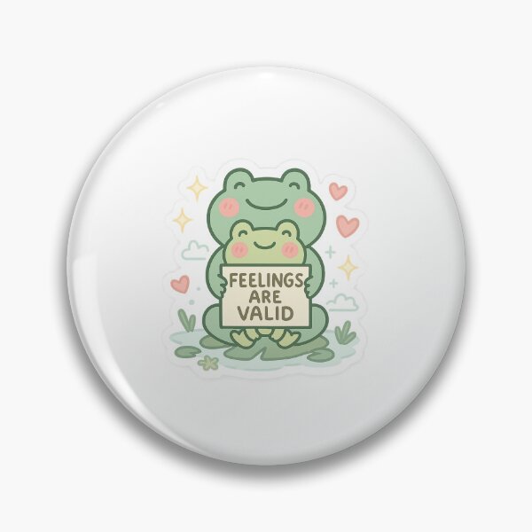 Item preview, Feelings Are Valid – Frog Comfort Edition designed and sold by Daniel-DL.