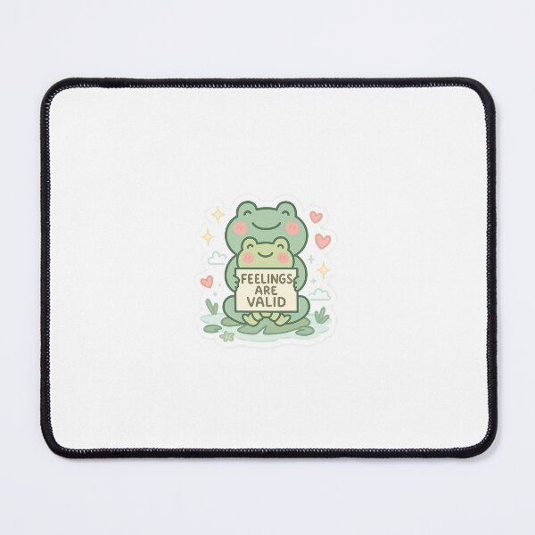 Item preview, Feelings Are Valid – Frog Comfort Edition designed and sold by Daniel-DL.