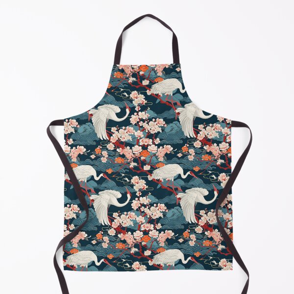 Item preview, White Japanese Cranes designed and sold by KaitoJapanDesign.