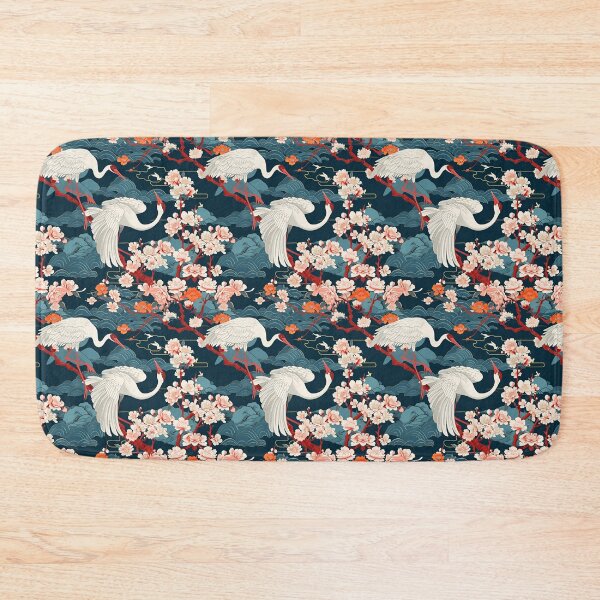 Item preview, White Japanese Cranes designed and sold by KaitoJapanDesign.