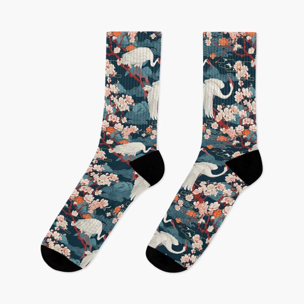 Item preview, White Japanese Cranes designed and sold by KaitoJapanDesign.