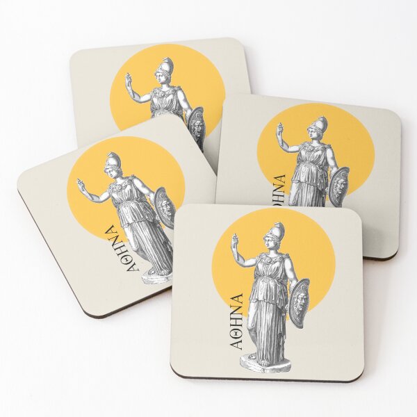 Item preview, Athena Illustration – Goddess of Wisdom and War (ΑΘΗΝΑ) designed and sold by CreationbyNiki.