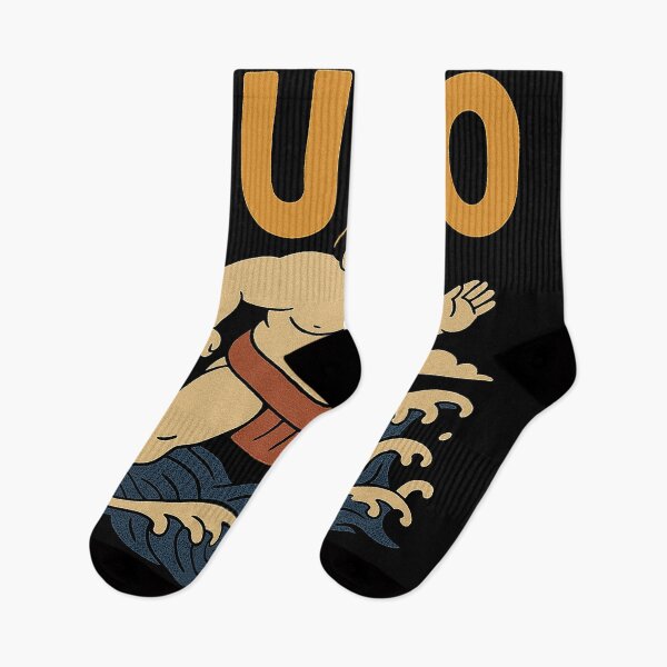 Item preview, Vintage Japanese Sumo Wrestler on Waves designed and sold by zzz888.