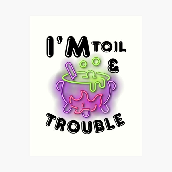 Item preview, Toil & Trouble designed and sold by Lennan Smith Designs.