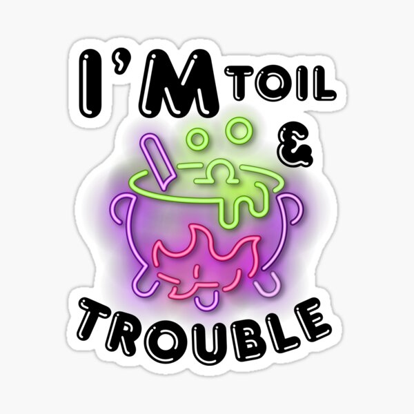 Item preview, Toil & Trouble designed and sold by Lennan Smith Designs.