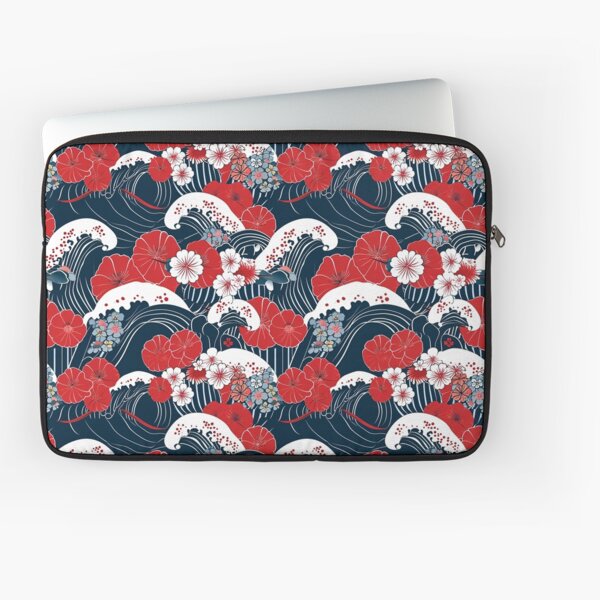 Vista previa del artículo con la obra «Las olas y las flores», diseñado y vendido por KaitoJapanDesign.