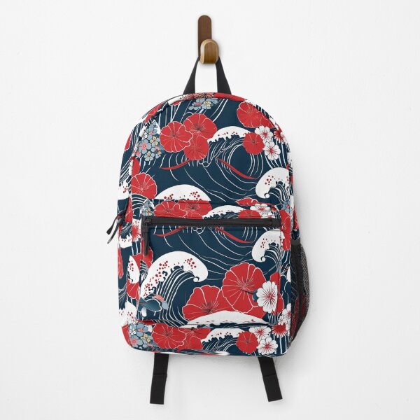 Item preview, The Waves and the Flowers designed and sold by KaitoJapanDesign.