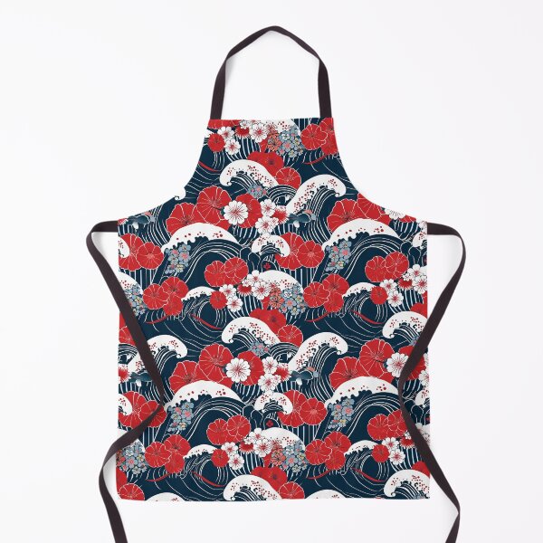 Item preview, The Waves and the Flowers designed and sold by KaitoJapanDesign.