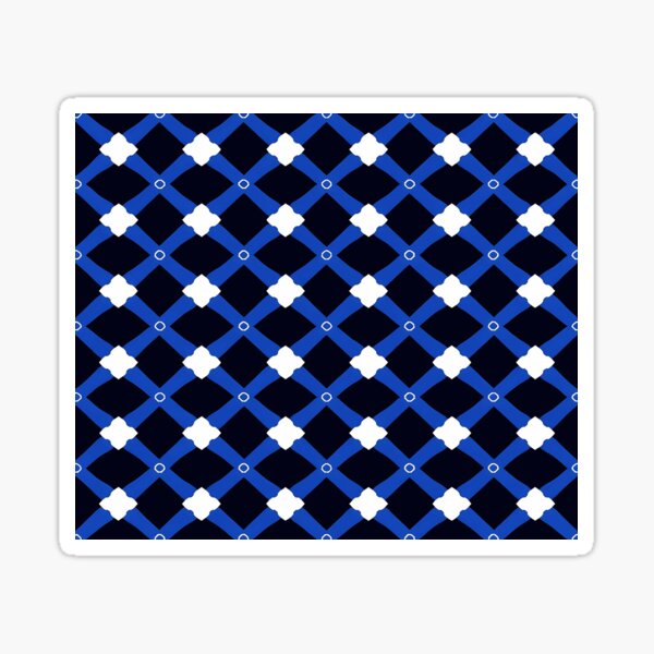 Item preview, Blue Diagonal Lines on Black Background with White blocks designed and sold by Sparcus.