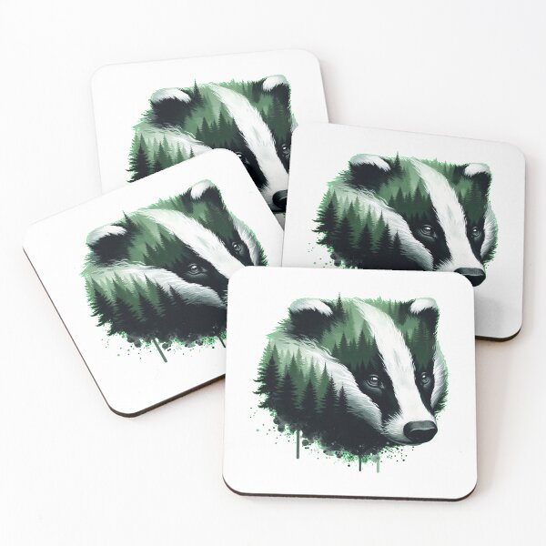 Item preview, Essence of the Wild - The Badger (II) designed and sold by nature. electrified..