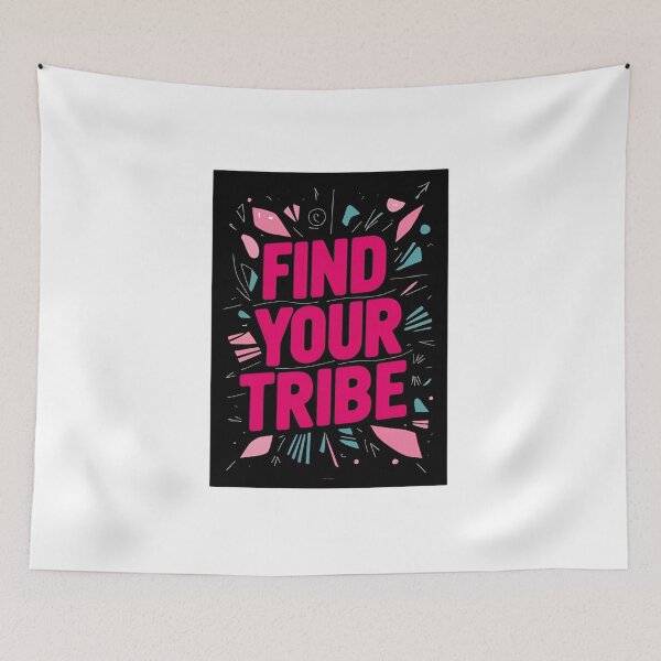 Item preview, We are all a little weird, you just have to find your tribe! designed and sold by TherapyVibes.