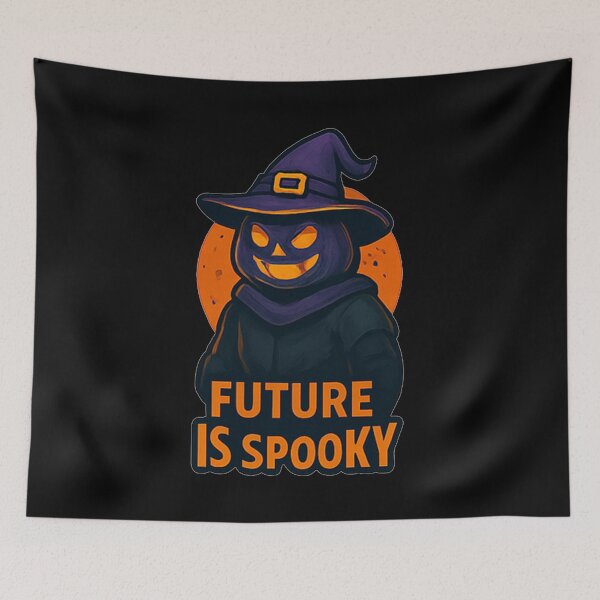 Item preview, Future Is Spooky designed and sold by okiiskandarart.